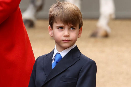 Mike Marsland/WireImage Prince Louis of Wales during Trooping the Colour on June 15, 2024 in London, England