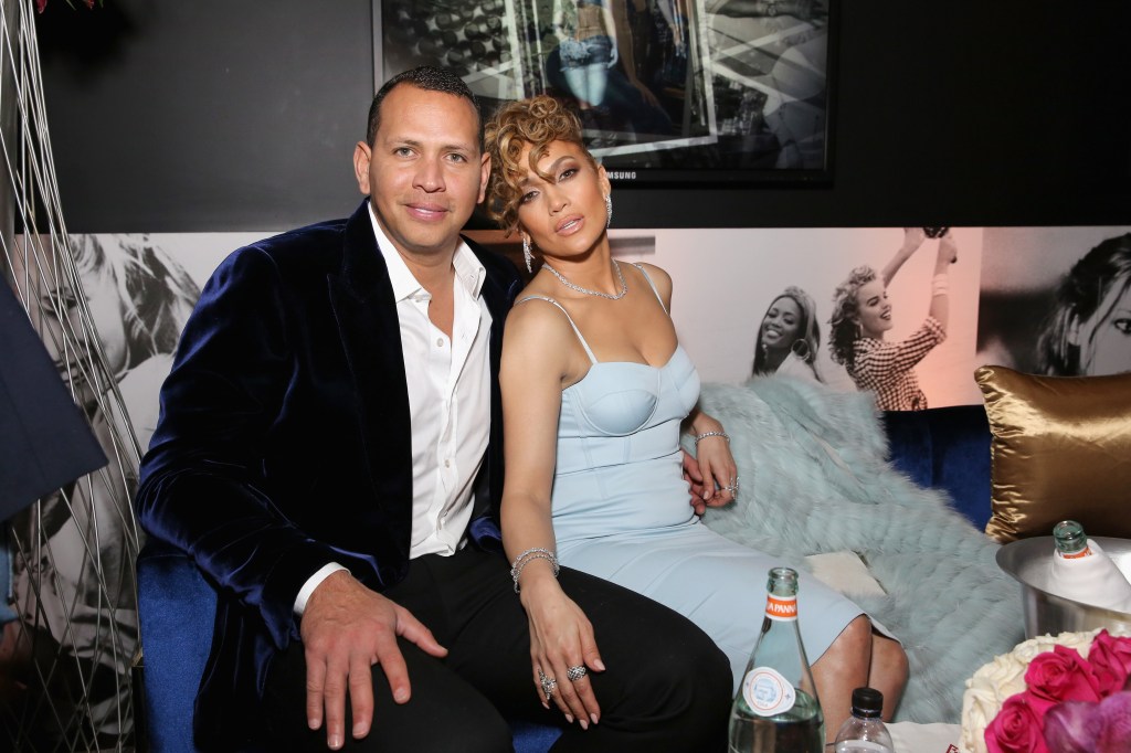 Alex Rodriguez and Jennifer Lopez