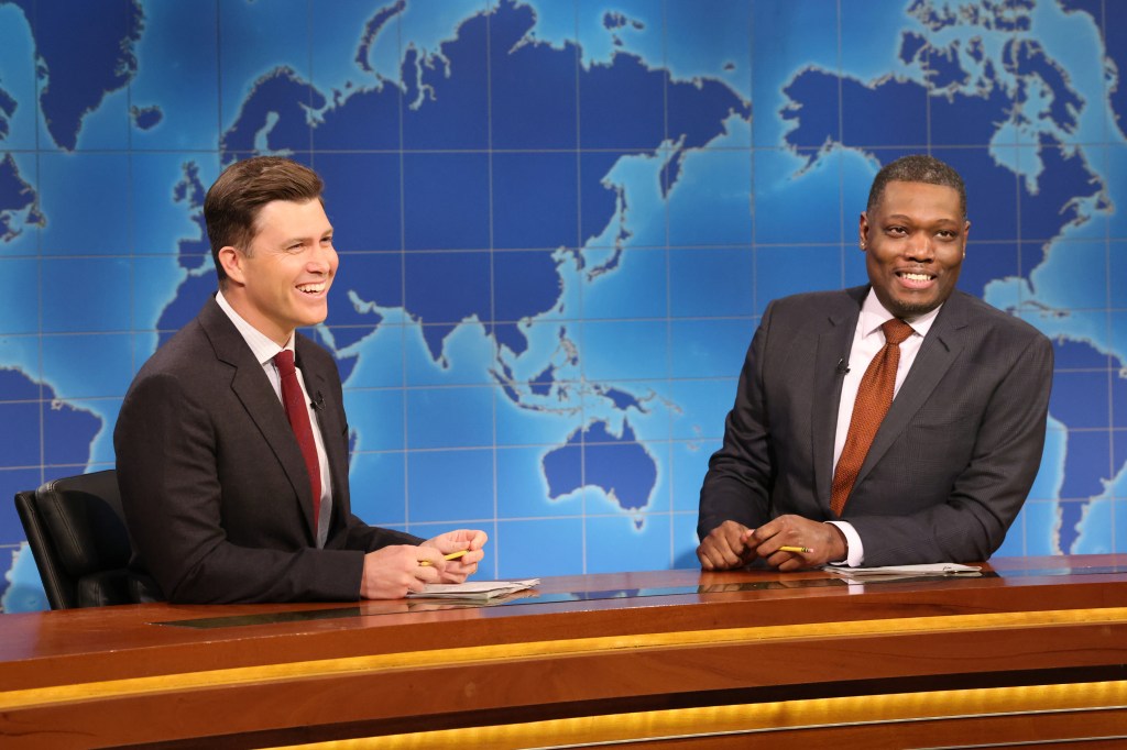 Colin Jost and Michael Che on "Saturday Night Live"