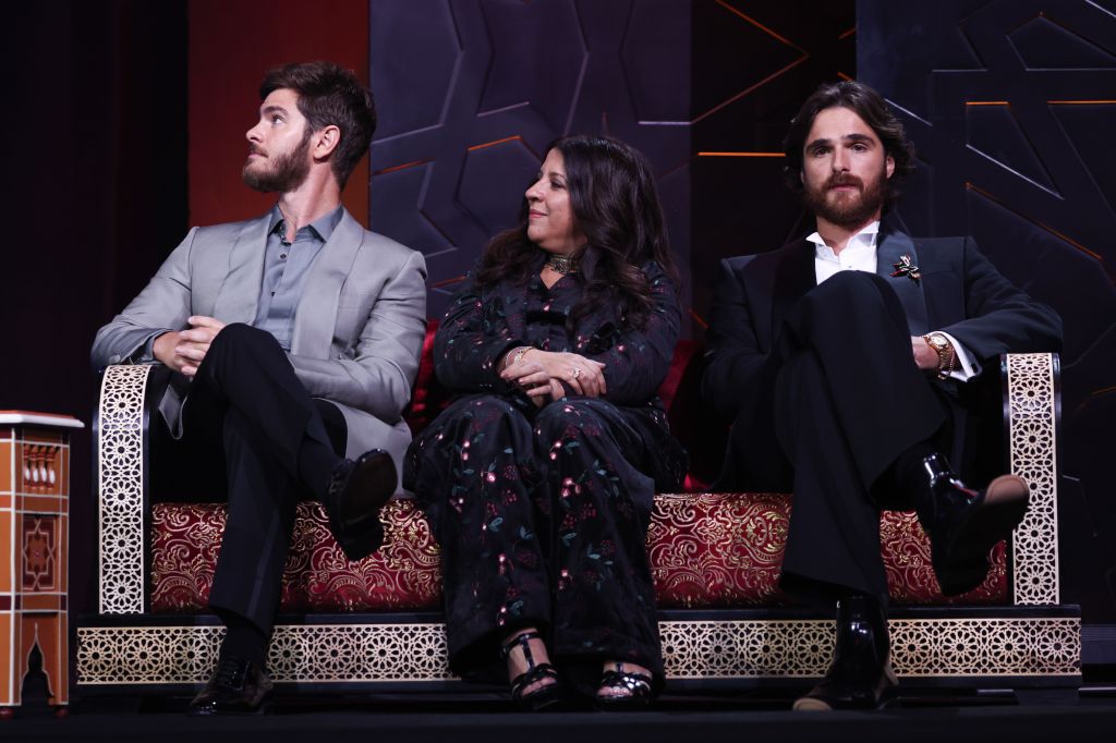 Jacob Elordi at the  2024 Marrakech International Film Festival with a beard