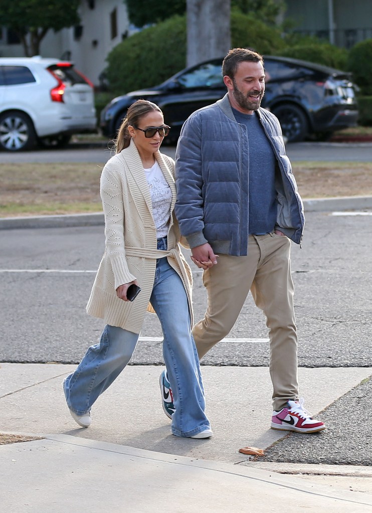 Jennifer Lopez and Ben Affleck in 2023.