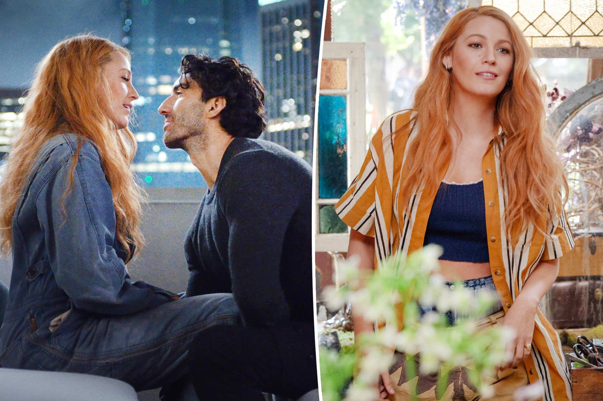 Blake Lively and Justin Baldoni in it Ends With Us