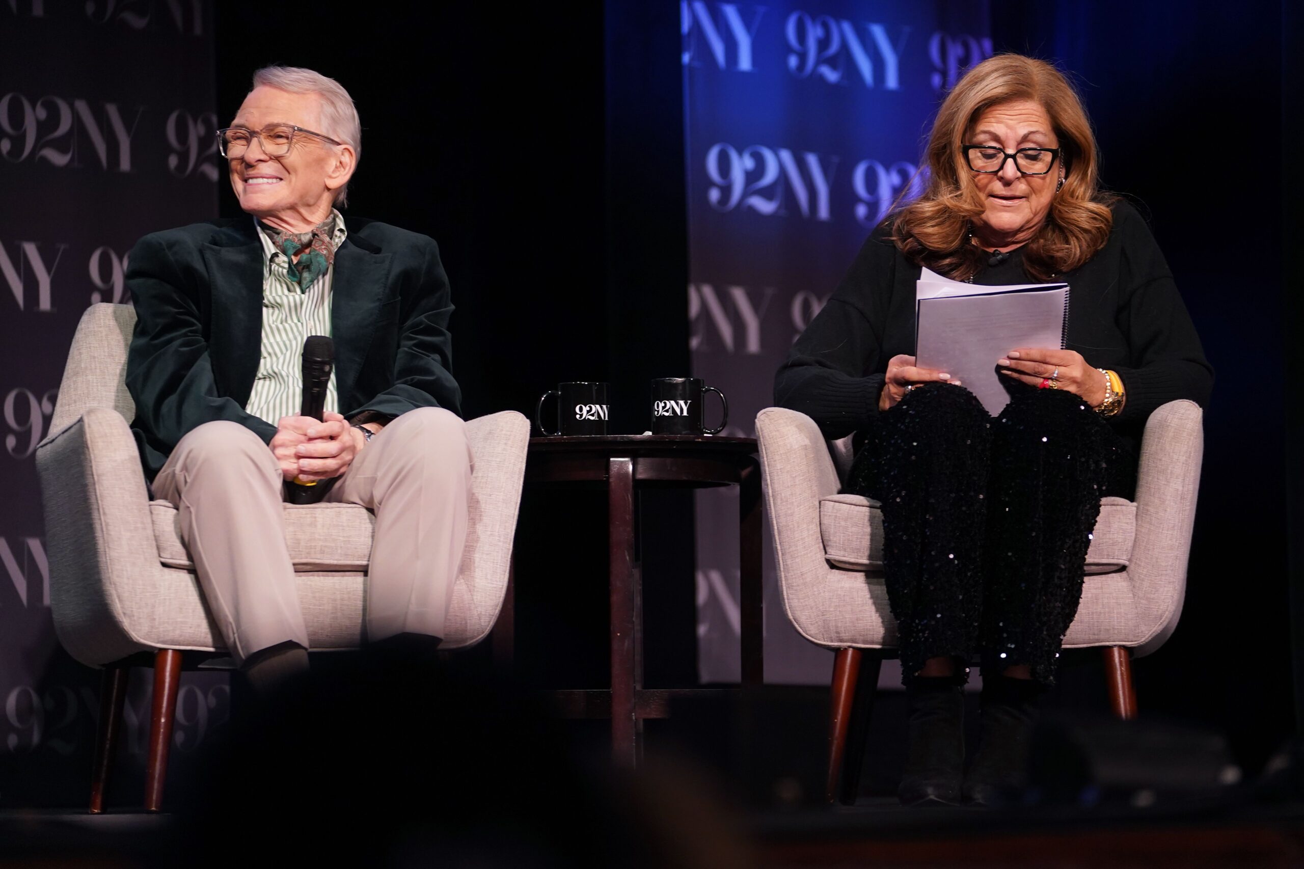 Bob Mackie and Fern Mallis