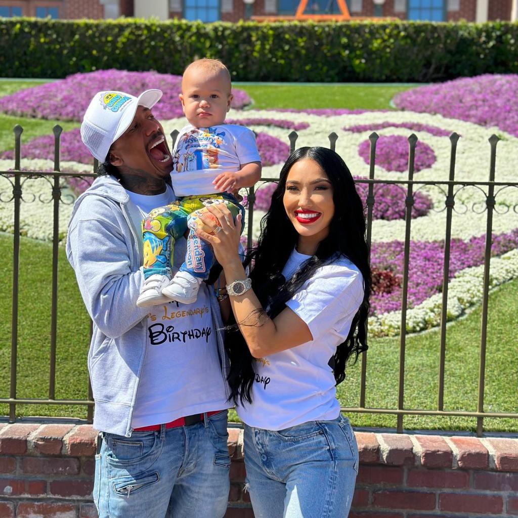 Bre Tiesi Nick Cannon and son Legendary