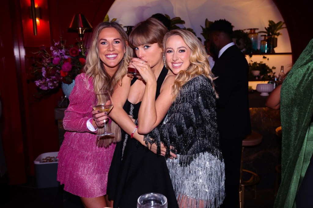 Lyndsay Bell, Taylor Swift and Brittany Mahomes