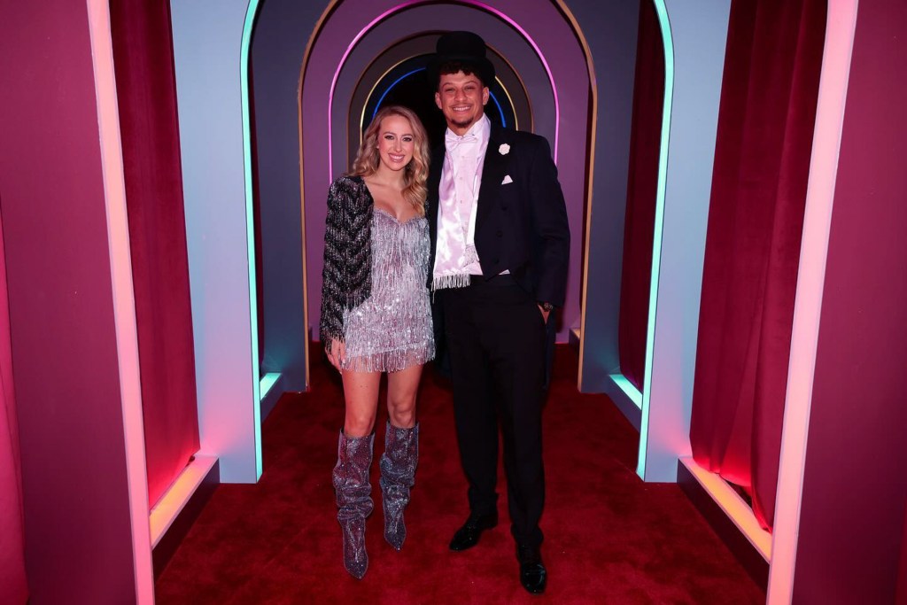 Patrick and Brittany Mahomes