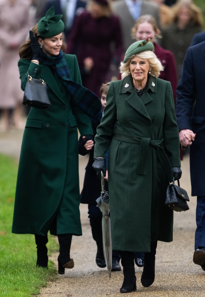 Queen Camilla and Kate Middleton