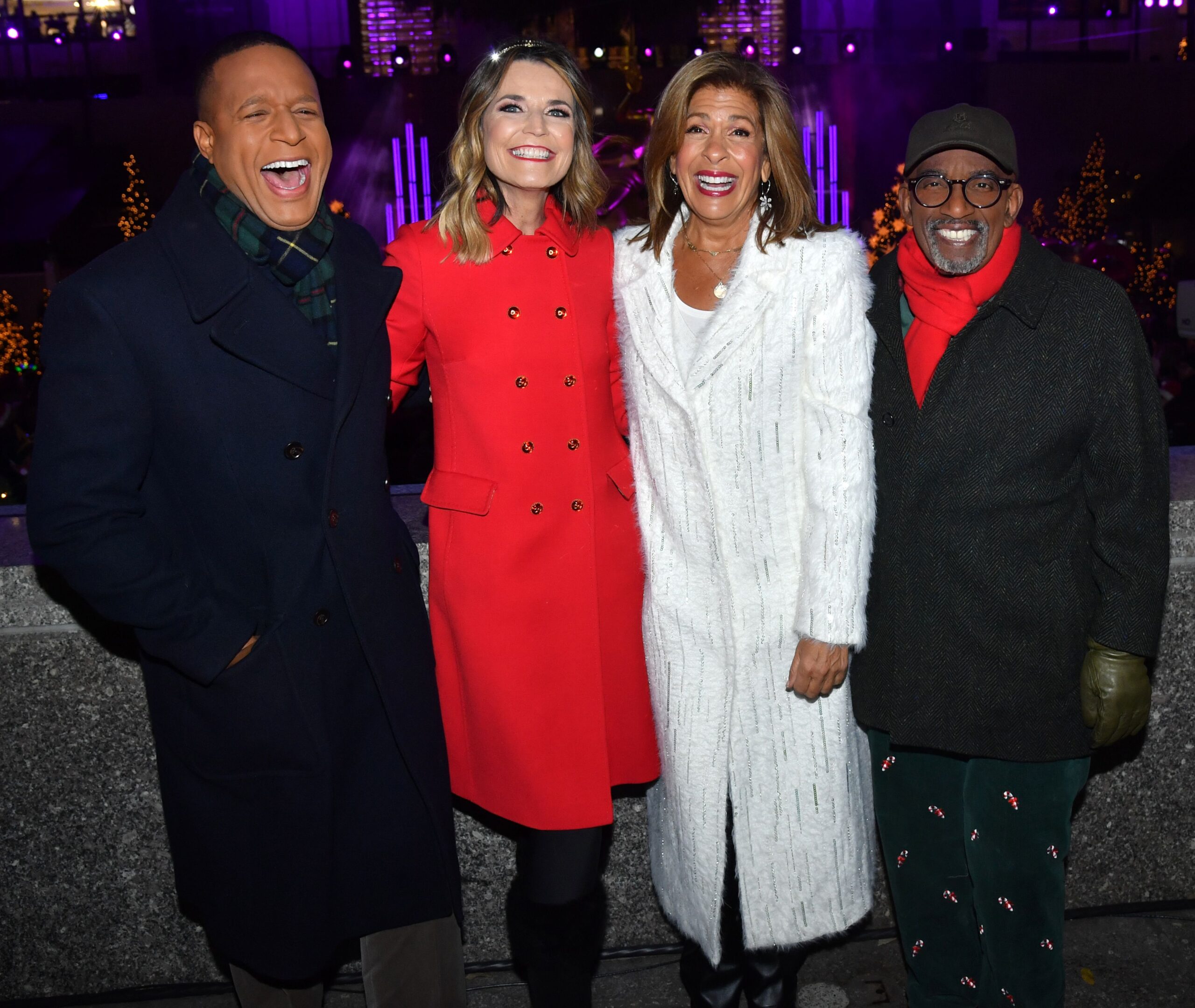 Craig Melvin, Savannah Guthrie, Hoda Kotb, Al Roker