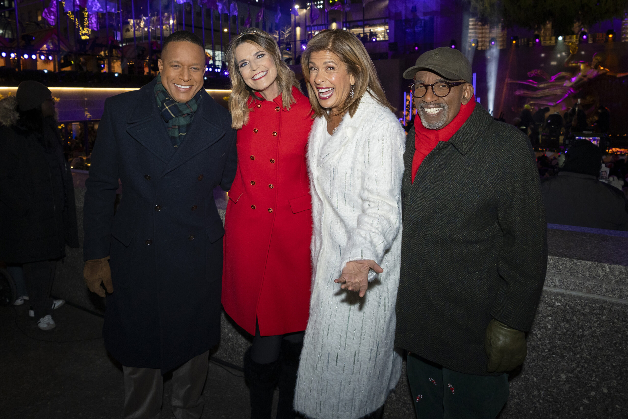 Craig Melvin, Savannah Guthrie, Hoda Kotb, Al Roker