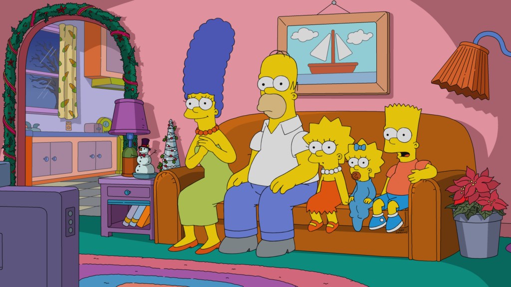 "The Simpsons" in December 2020