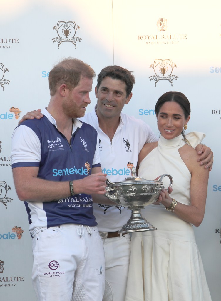 Meghan Markle and Prince Harry in "Polo"