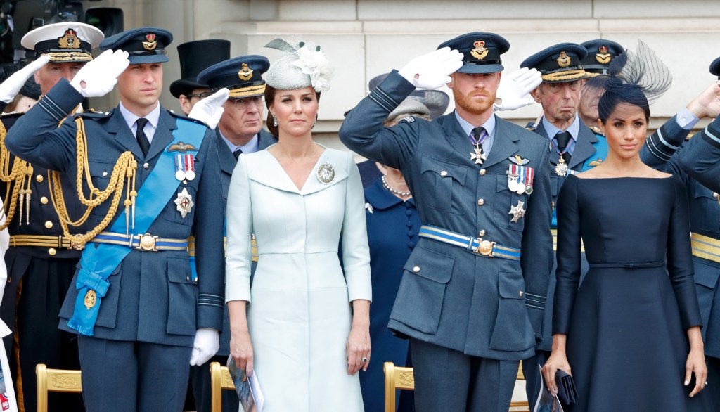 Prince Harry and Kate Middleton in 2018.