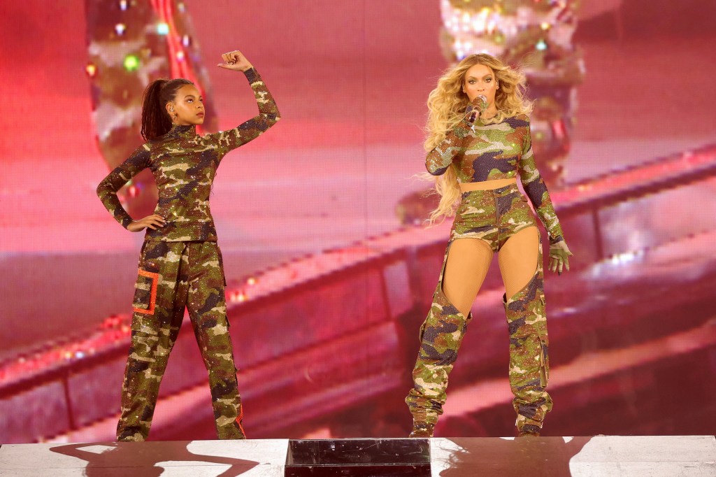 Blue Ivy and Beyoncé "Renaissance” tour