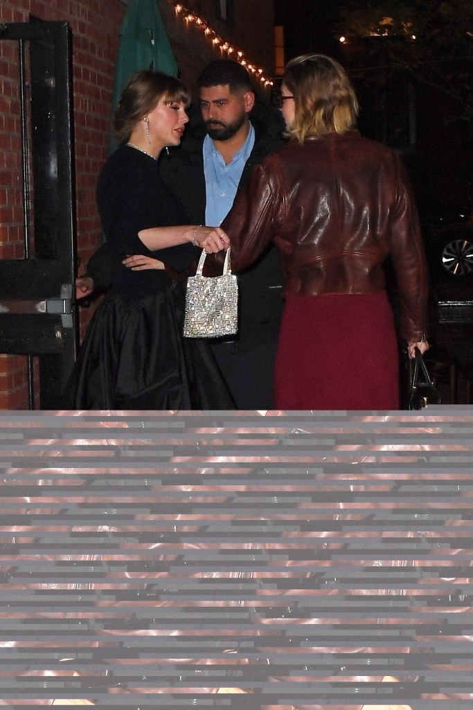 Taylor Swift and Gigi Hadid at Waverly Inn on Dec. 3.