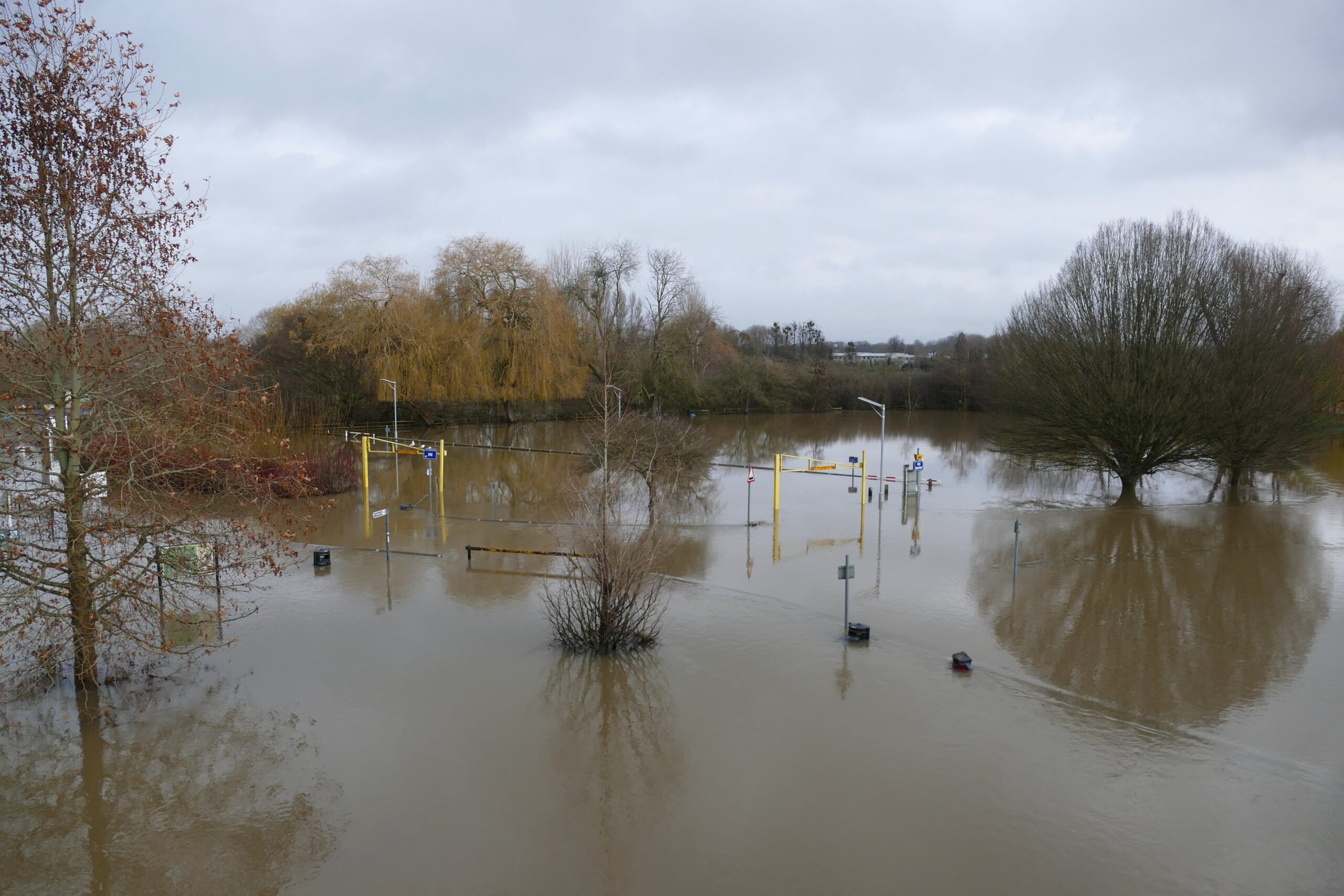 Flooding in the UK.