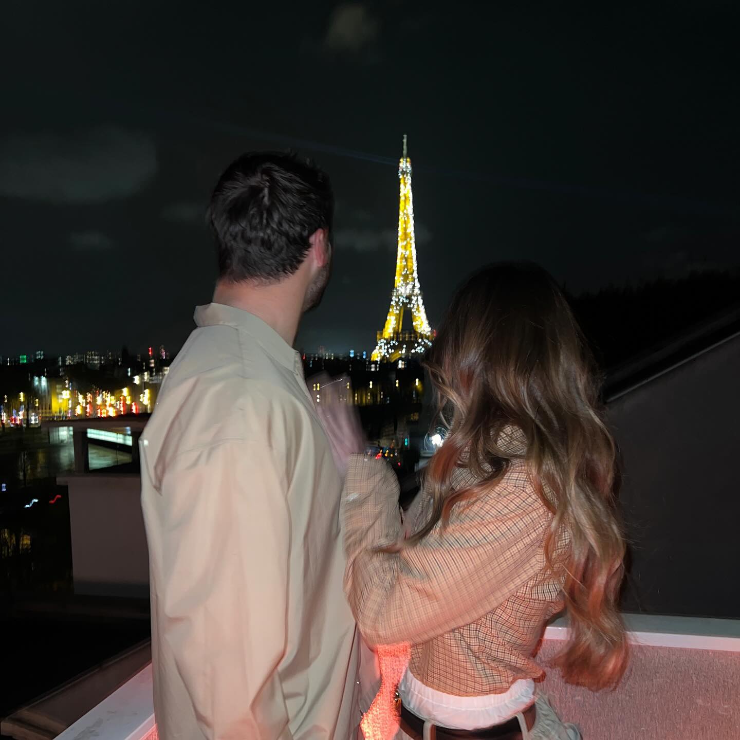 Hailee Steinfeld and Josh Allen in Paris in March 2024