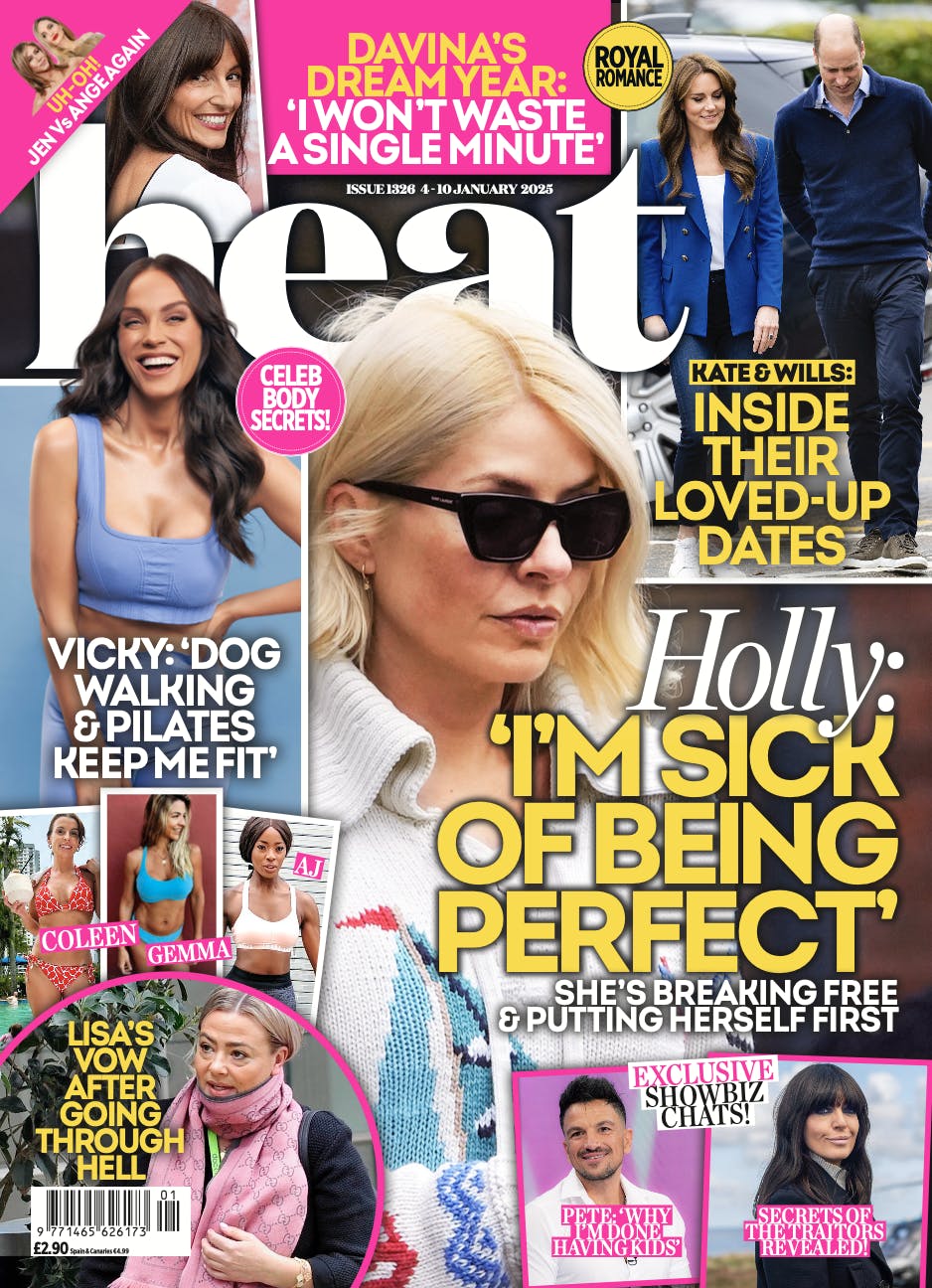 heat magazine cover