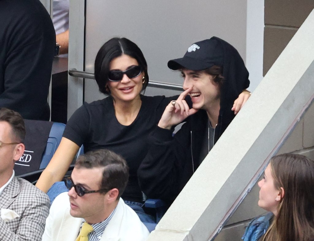 Kylie Jenner and Timothée Chalamet