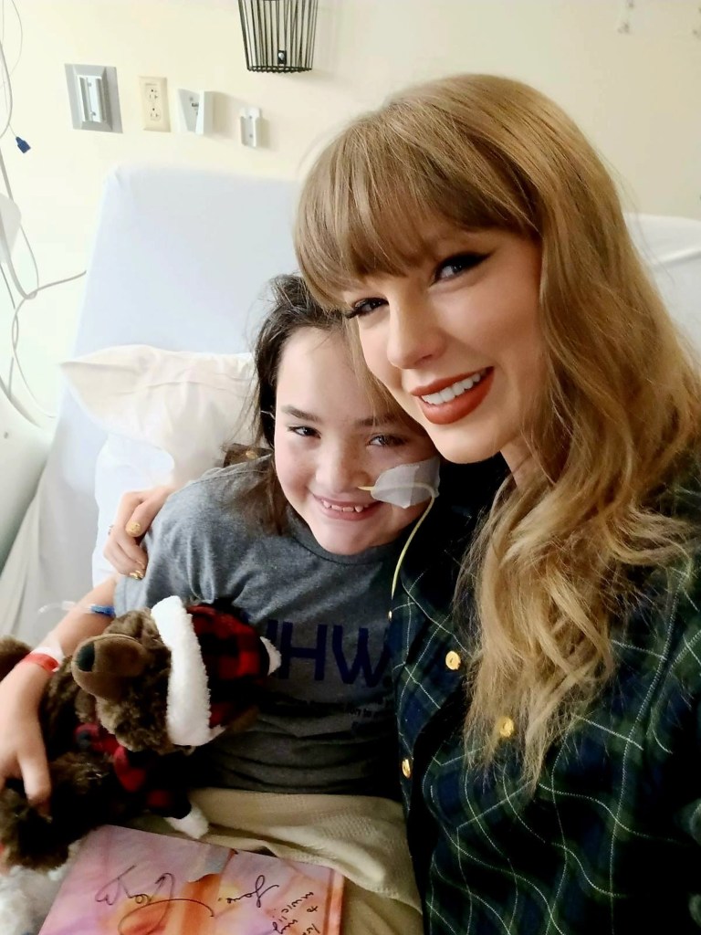 Taylor Swift visited Children's Mercy Kansas City