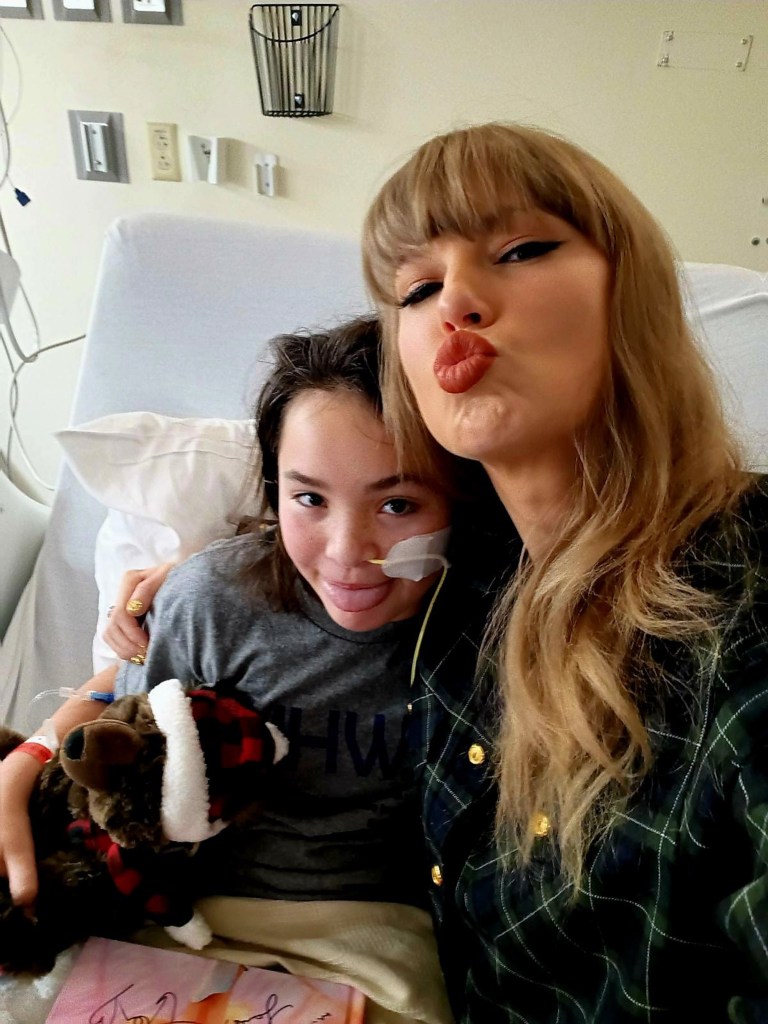 Taylor Swift visited Children's Mercy Kansas City