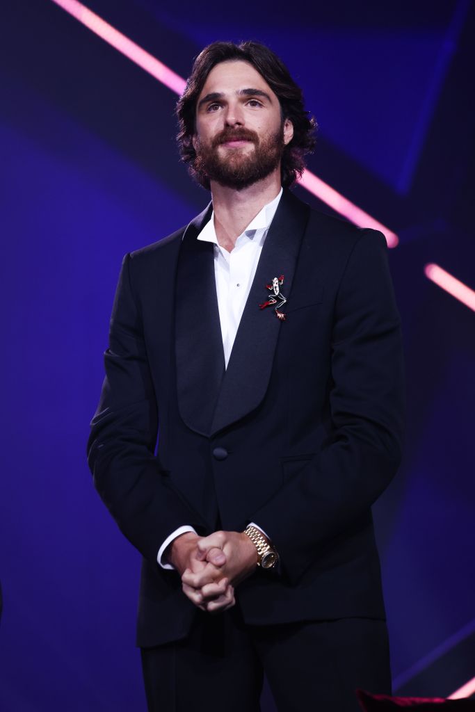 Jacob Elordi at the  2024 Marrakech International Film Festival with a beard