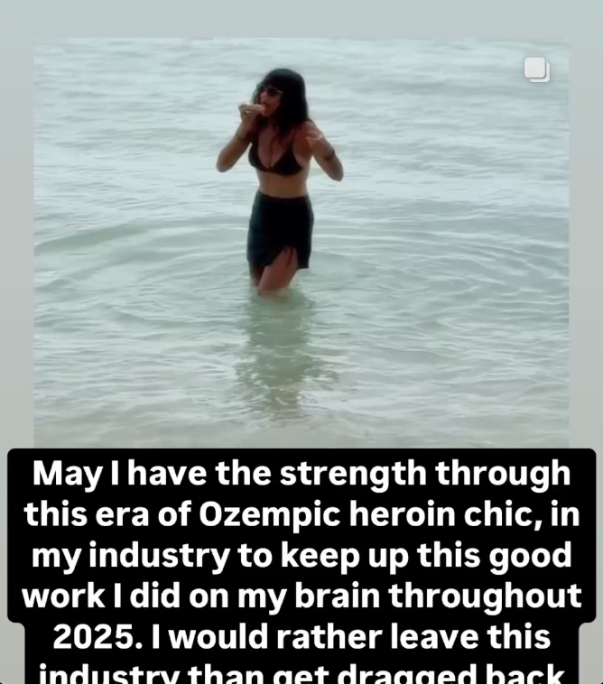 Jameela Jamil Instagram post slamming Ozempic