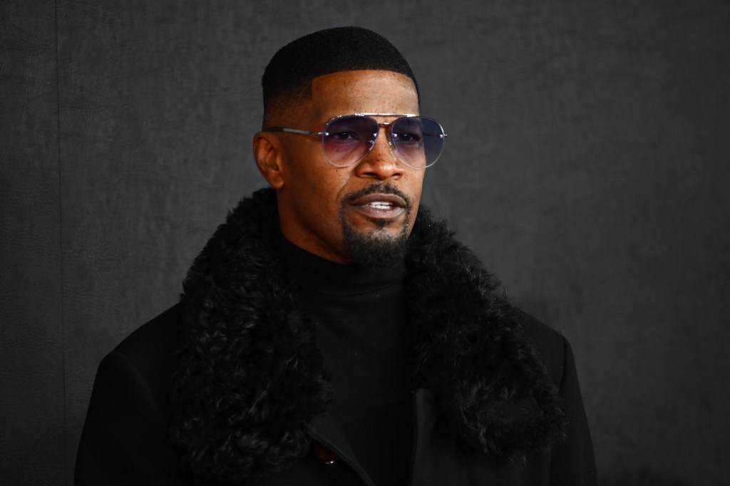 Jamie Foxx at the "Creed III" European Premiere in 2023.