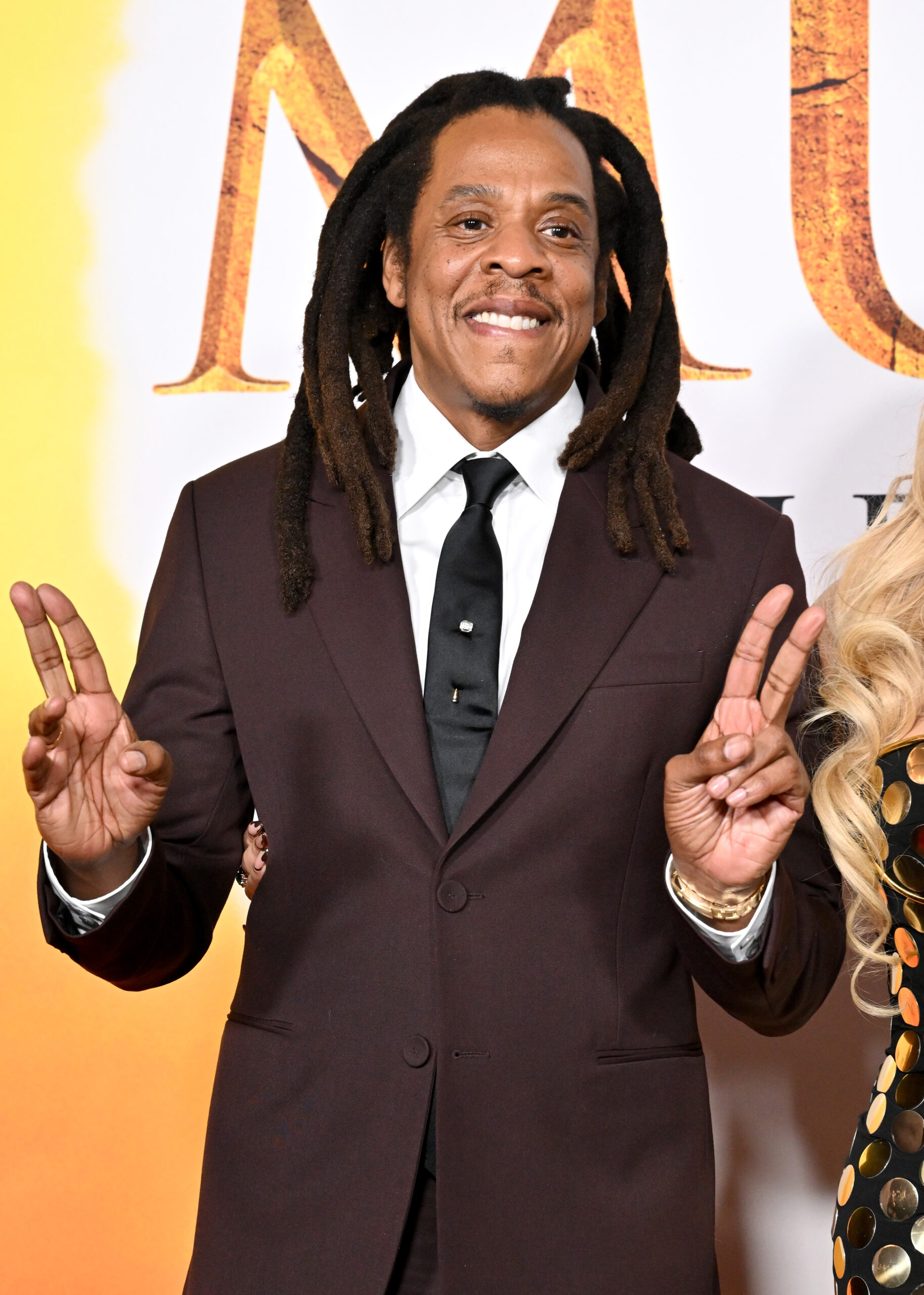 Jay-Z at the "Mufasa" premiere.