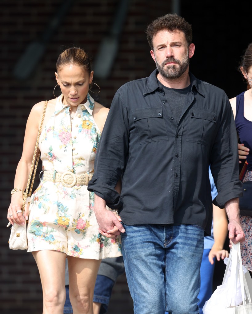 Ben Affleck and Jennifer Lopez