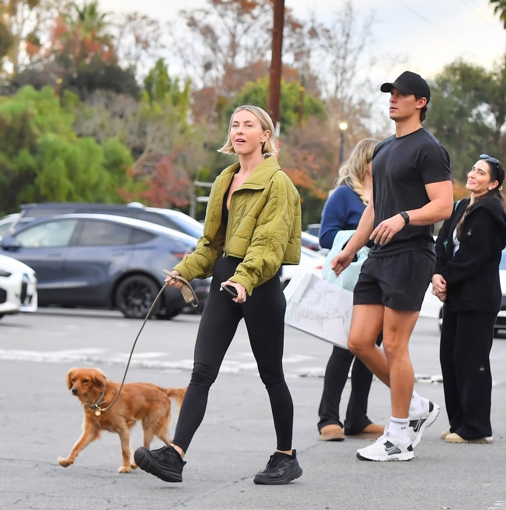 Julianne Hough and Tanner Courtad