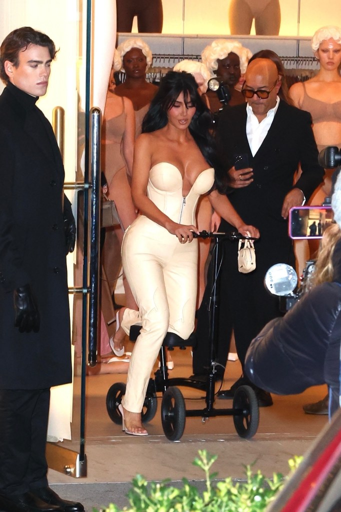 Kim Kardashian's broken foot in heels