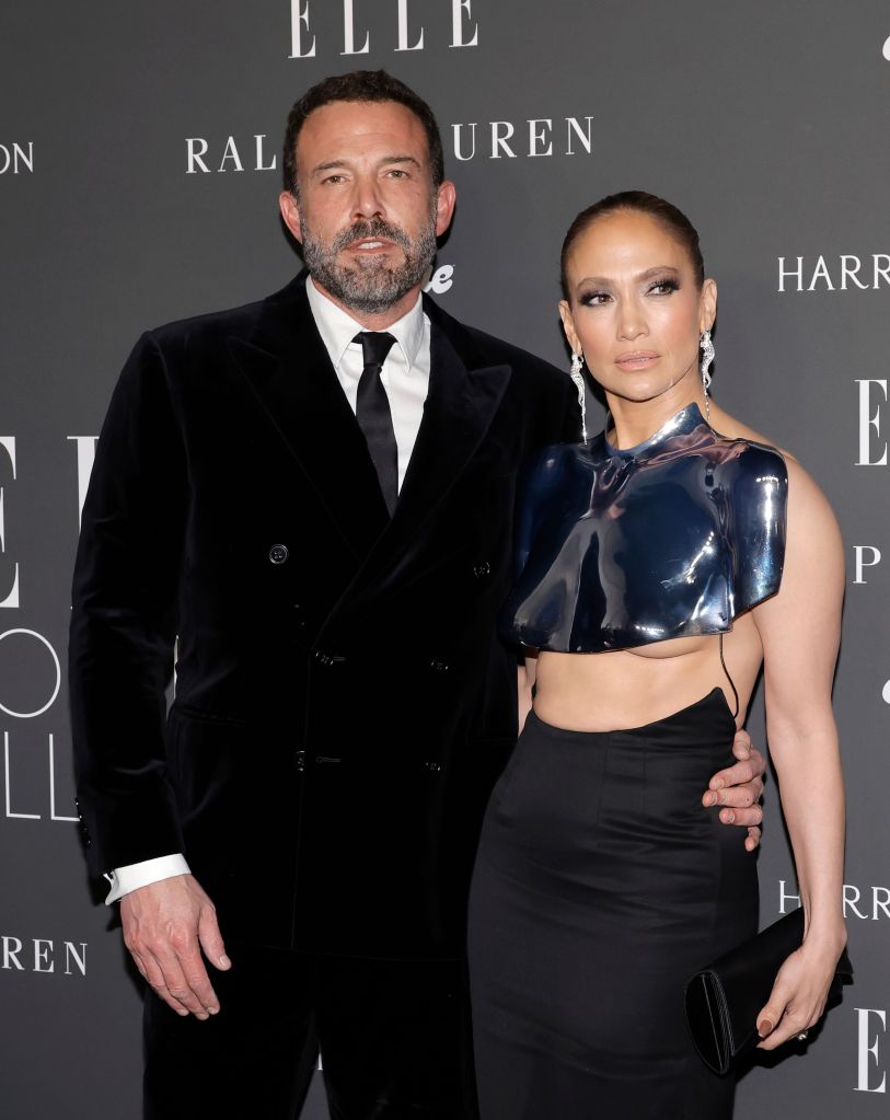 Jennifer Lopez and Ben Affleck on the red carpet