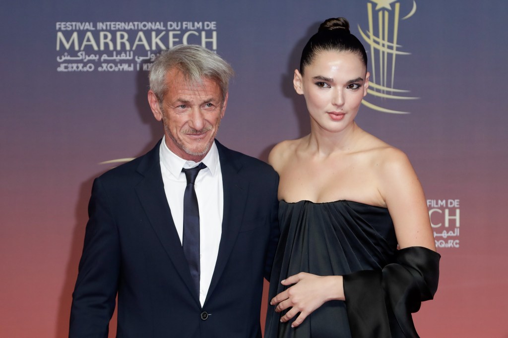 Sean Penn Valeria Nicov at Marrakech International Film Festival 2024