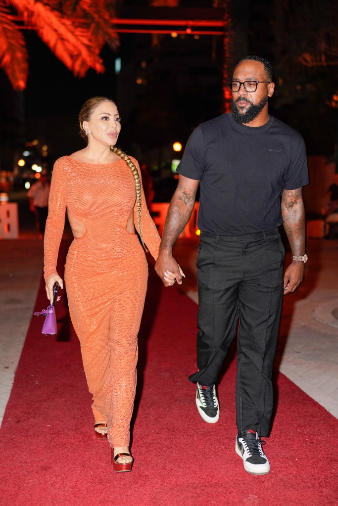 Marcus Jordan and Larsa Pippen