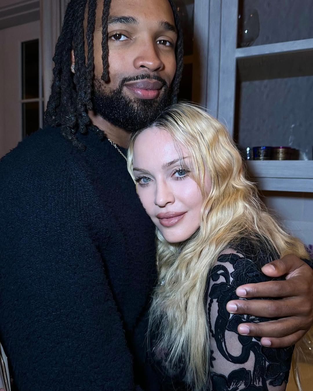 Madonna and Akeem morris