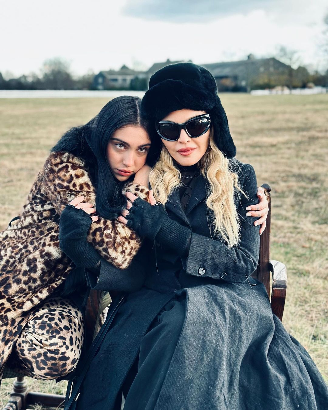 Madonna and Lourdes Leon