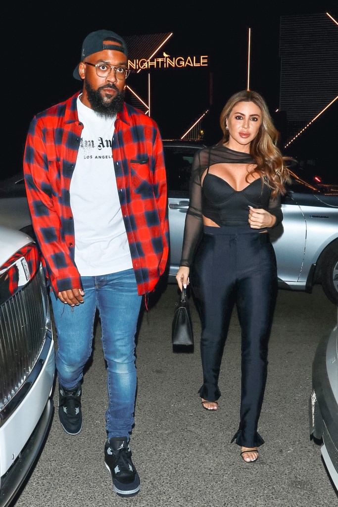 Marcus Jordan and Larsa Pippen