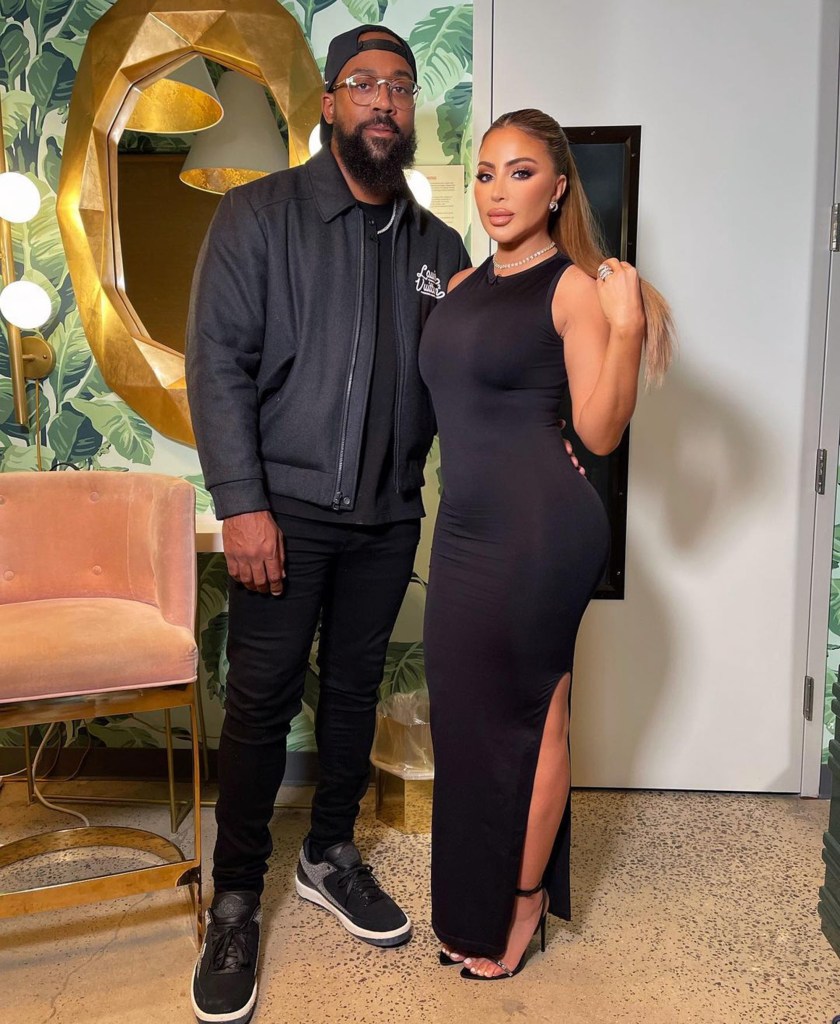 Marcus Jordan and Larsa Pippen