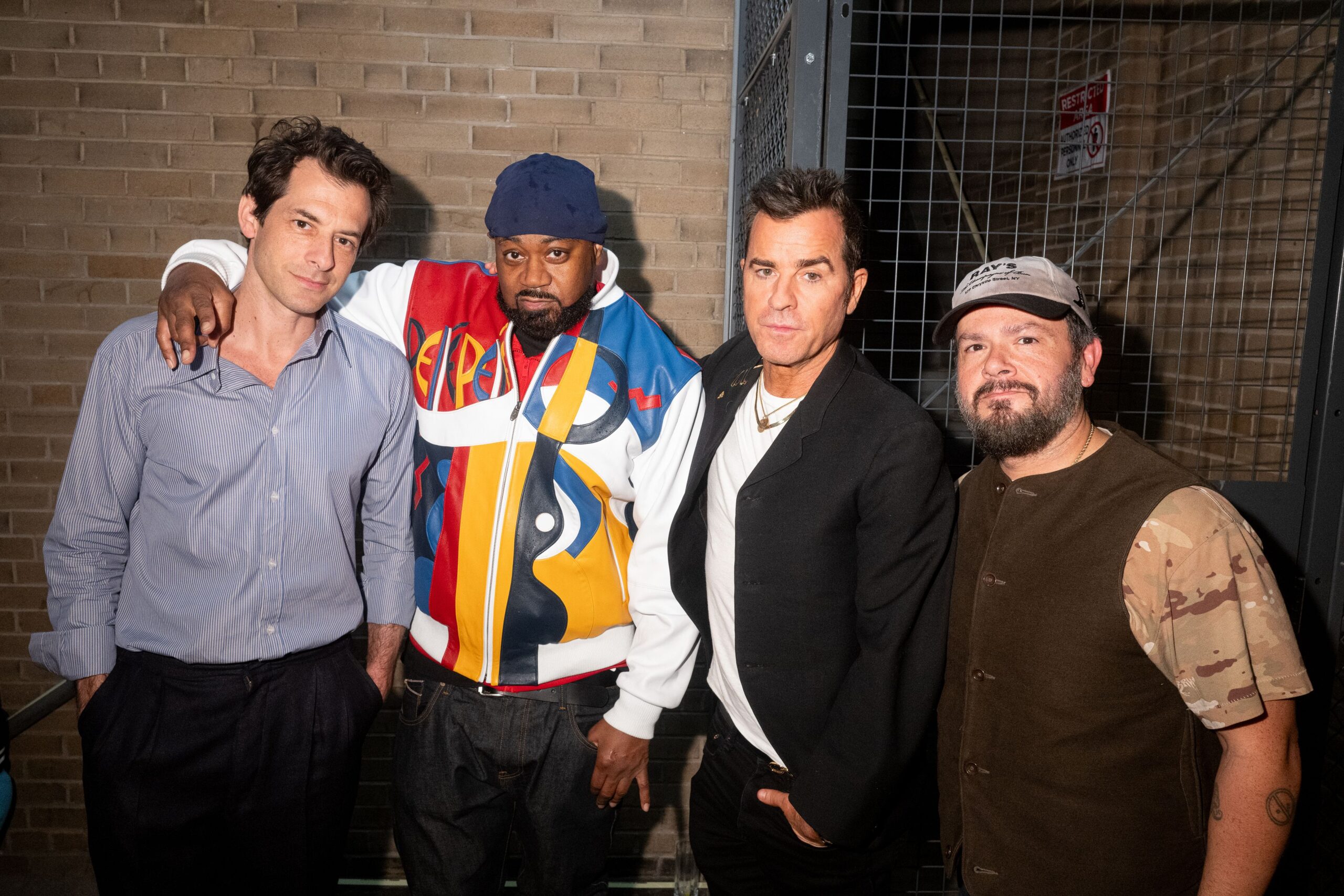 Mark Ronson, Justin Theroux, Ghostface Killah