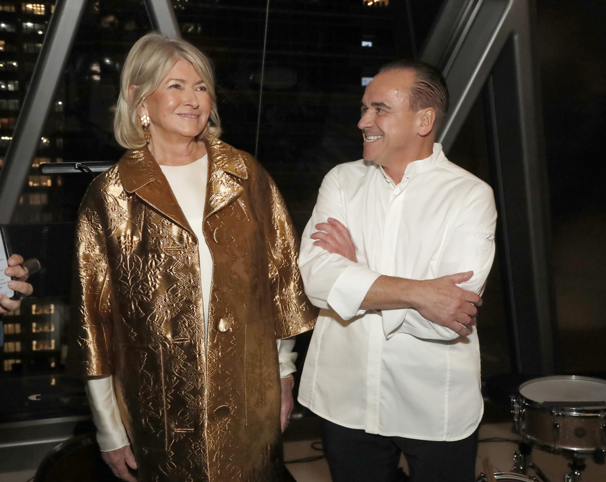 Martha Stewart and Jean-Georges