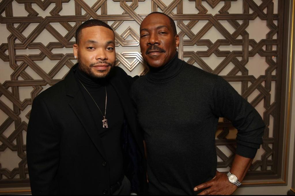 Eddie Murphy with his son Eric.