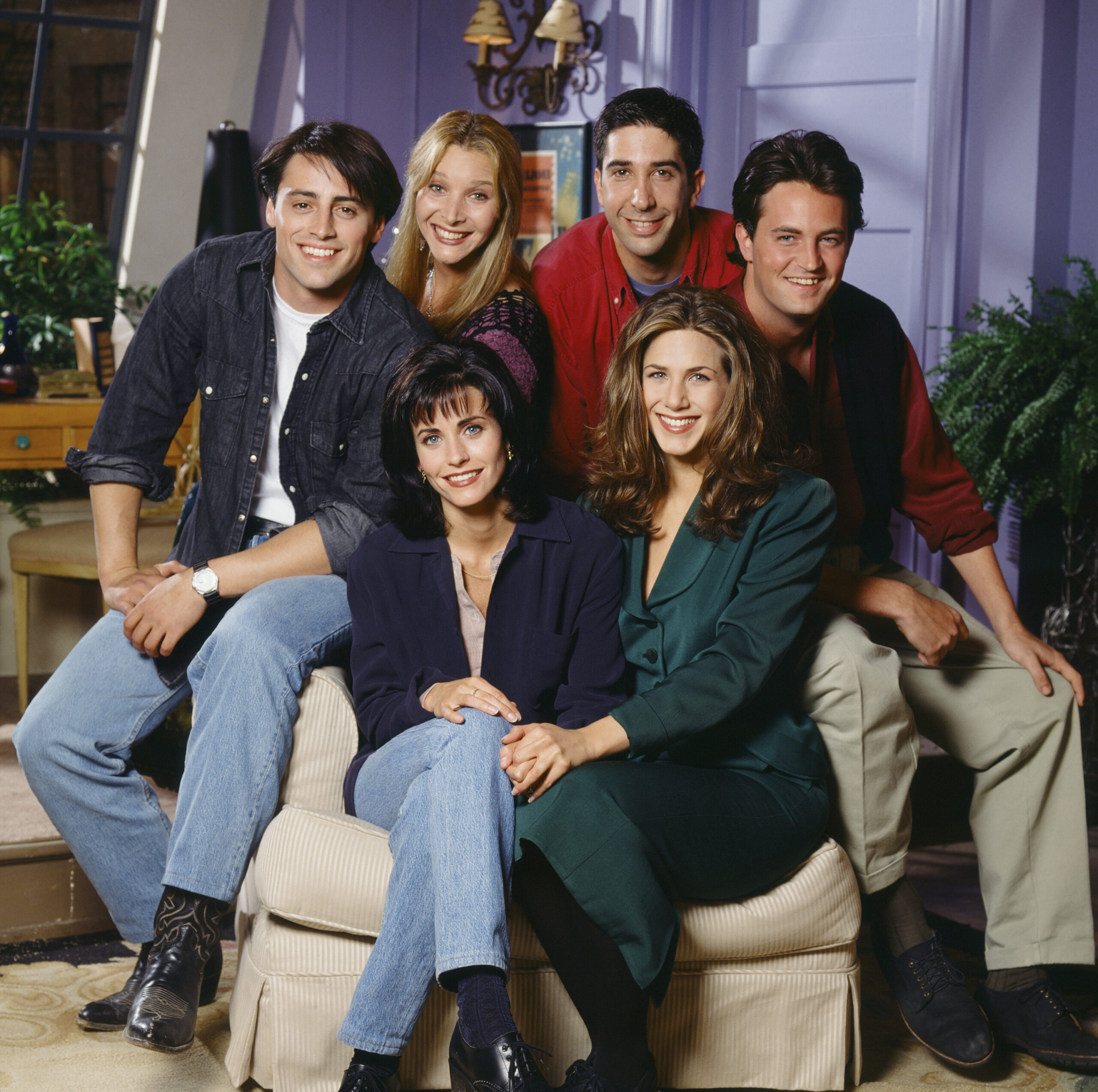 "Friends" cast.