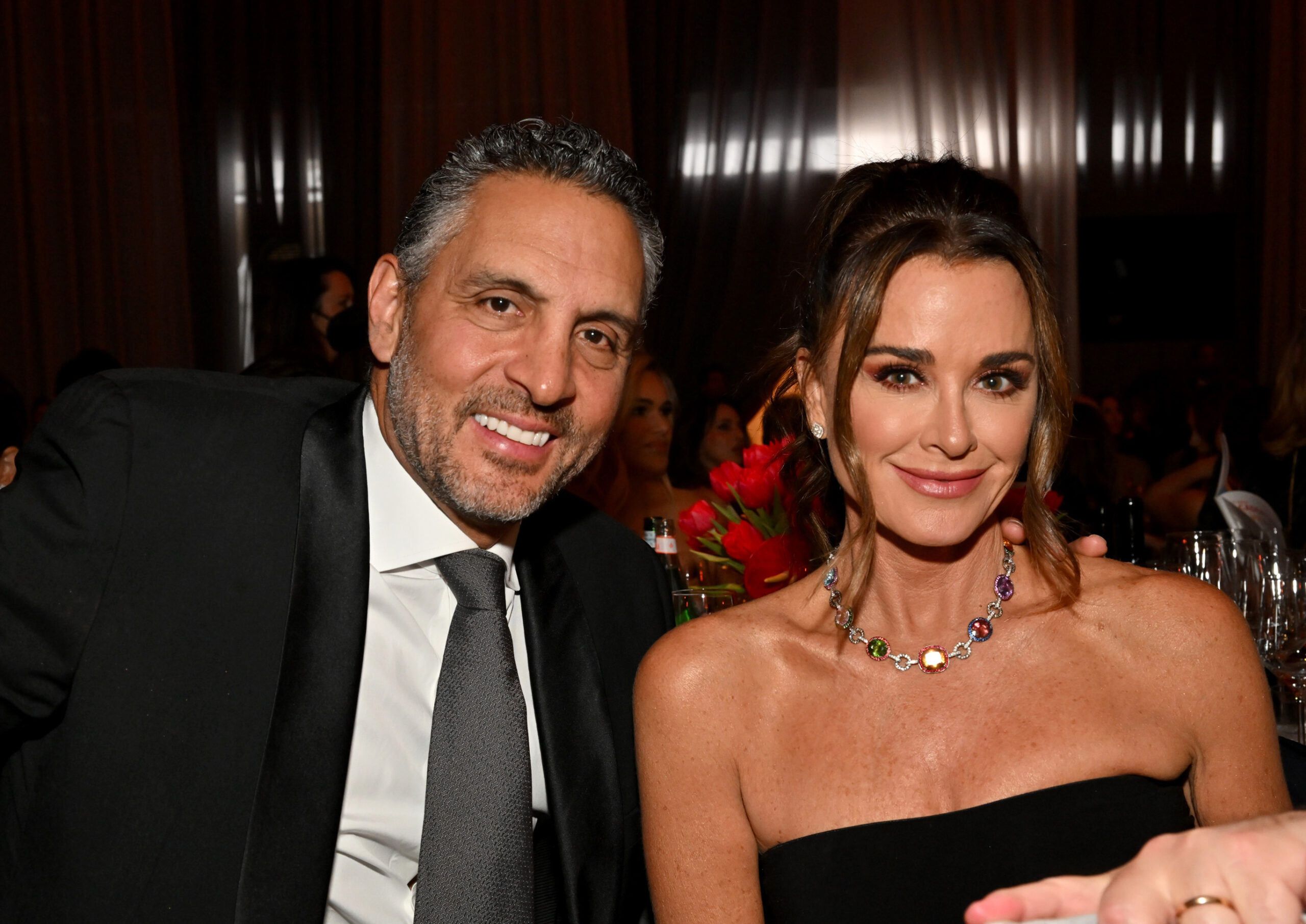 Mauricio Umansky and Kyle Richards in West Hollywood in March 2023