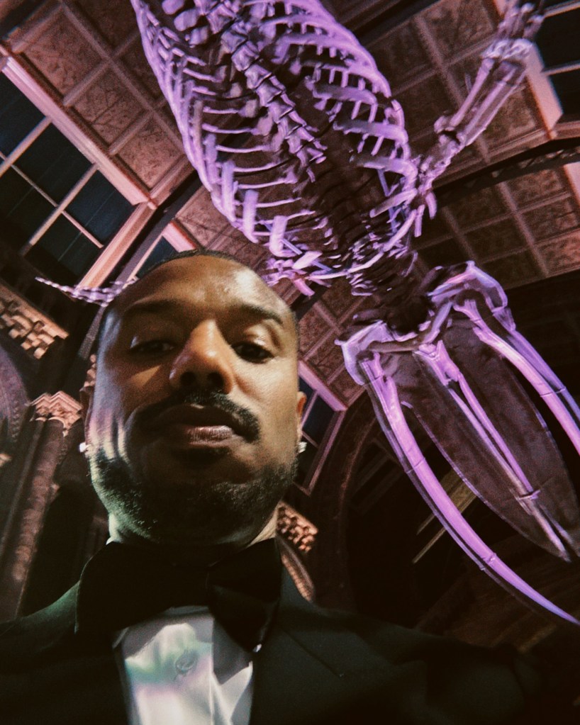 Michael B. Jordan selfie