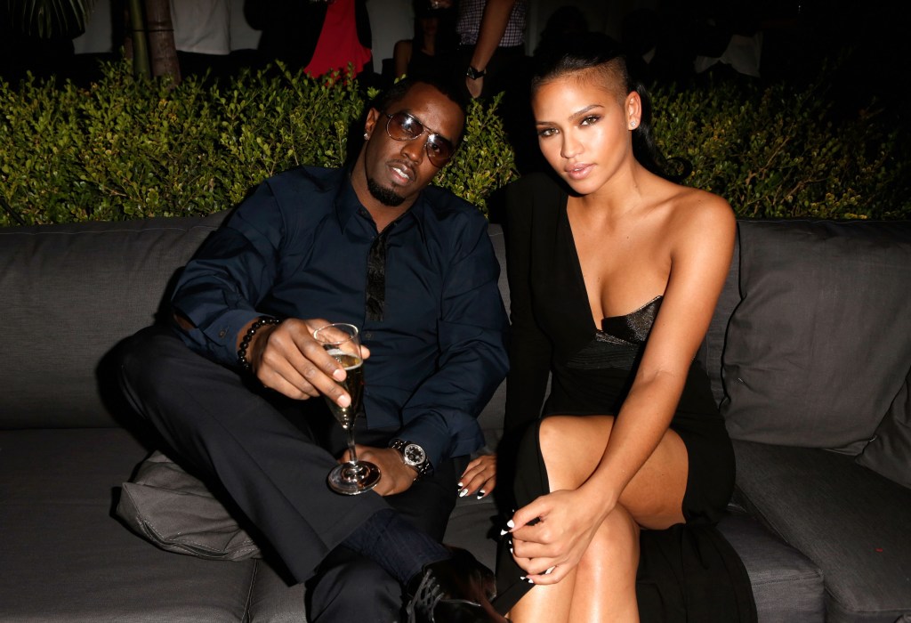 Sean "Diddy" Combs and Cassie Ventura