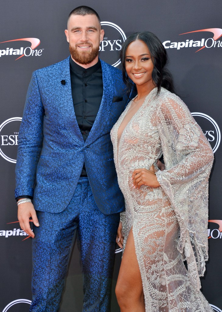 A photo of Kayla Nicole and Travis Kelce