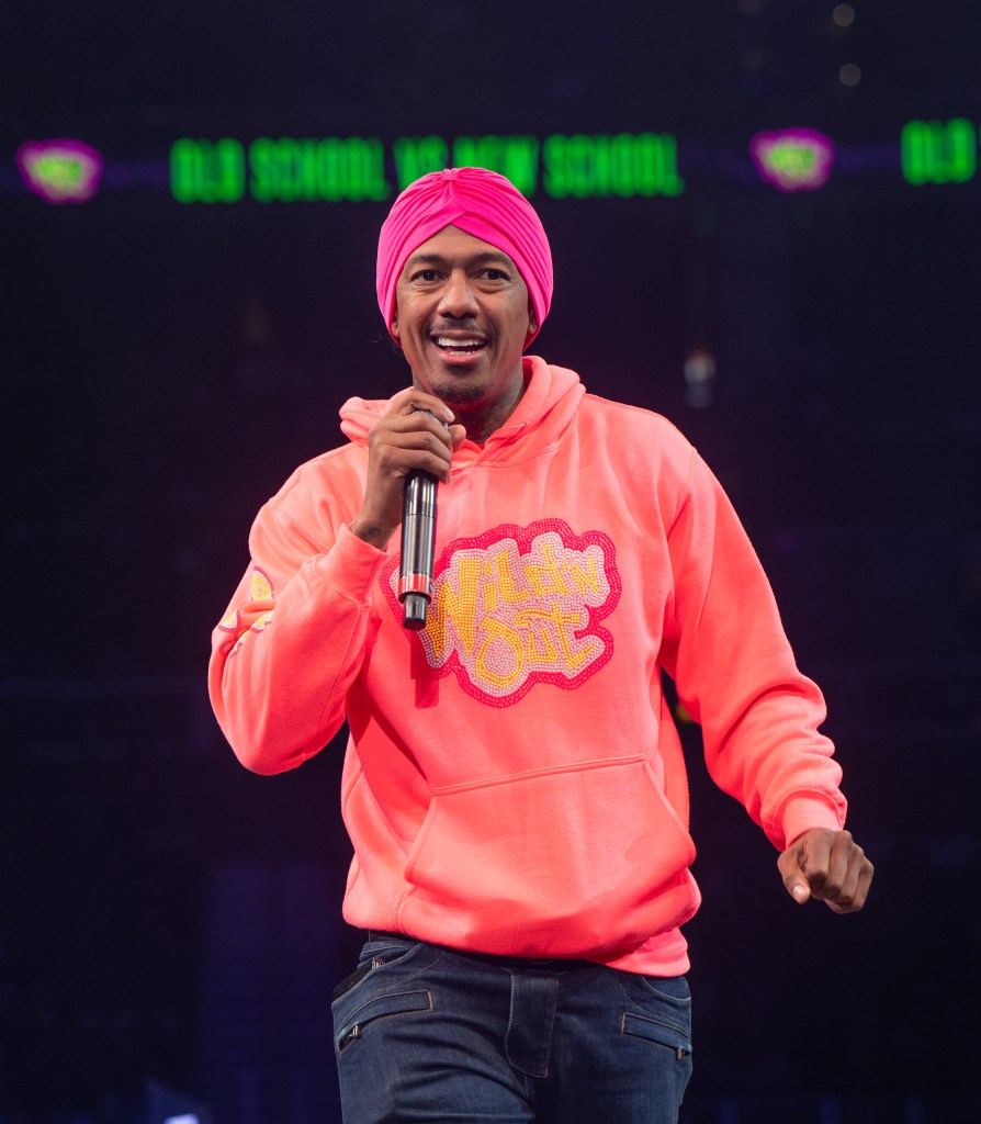 Nick Cannon hosting "Wild 'N Out."