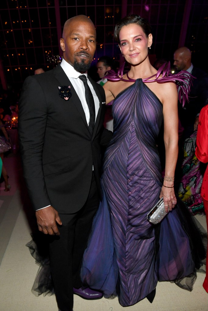 Katie Holmes and Jamie Foxx