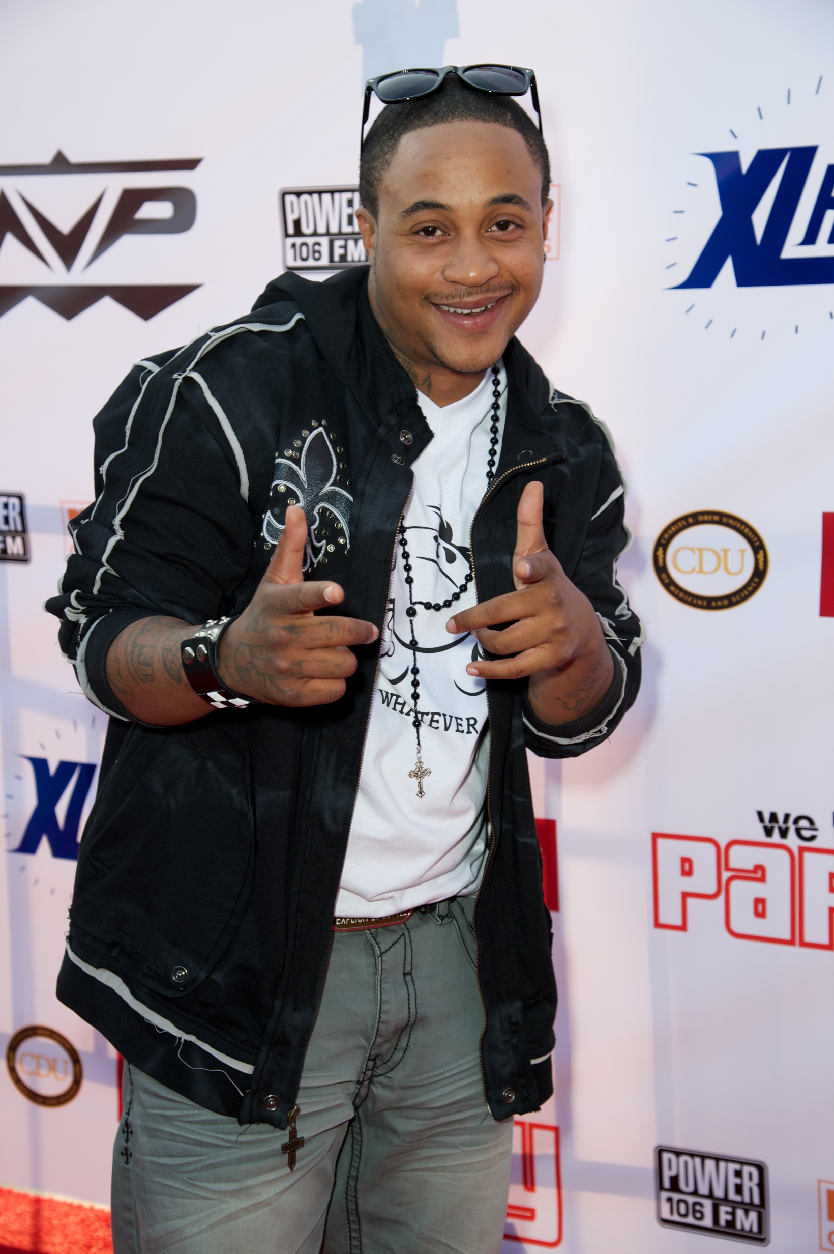 Orlando Brown at the red carpet for "We The Party" premiere in 2012.