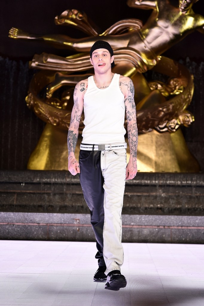 Pete Davidson modeling debut